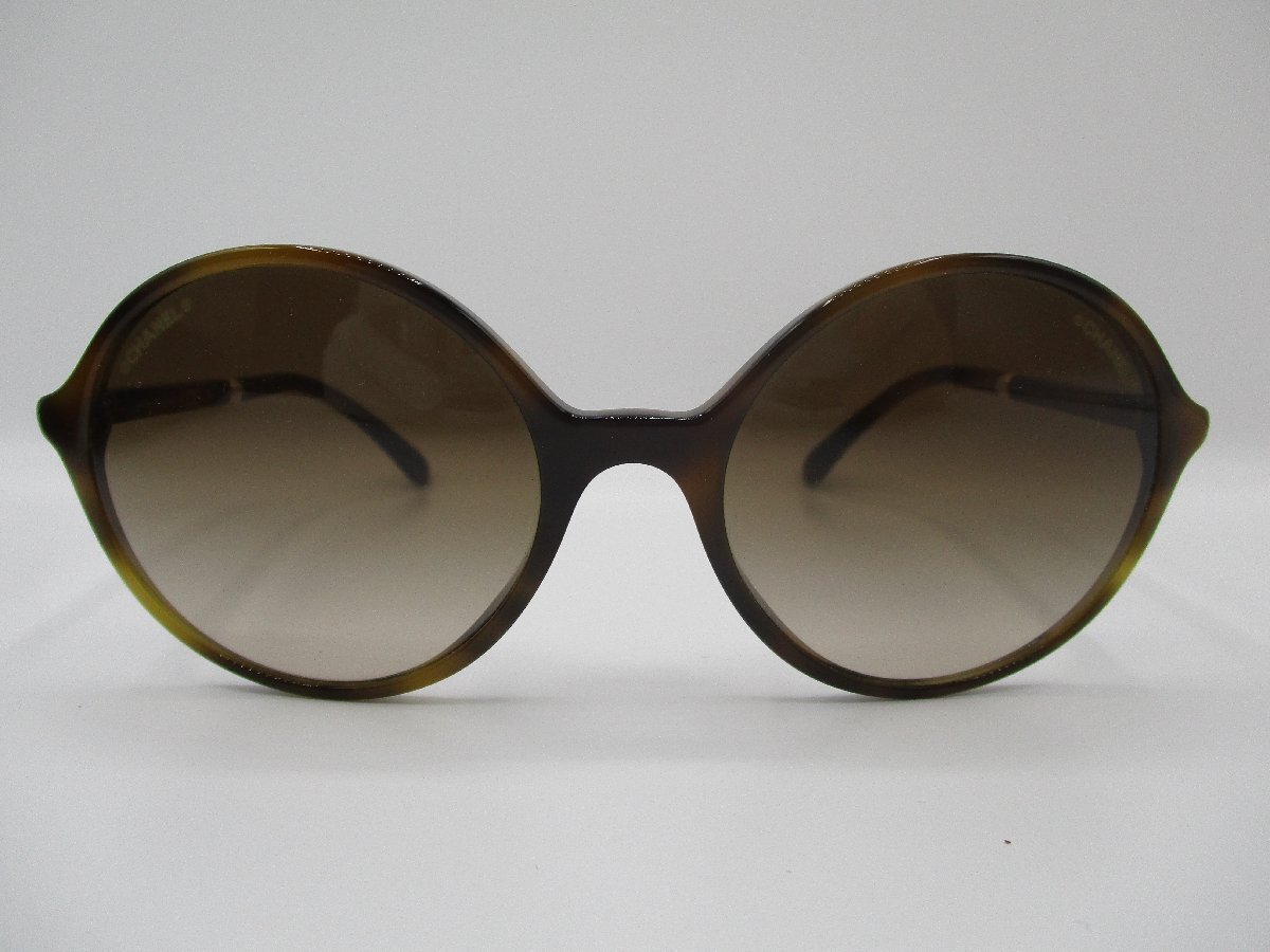 【美中古】シャネル CHANEL サングラス 5391-H-A c.1640/S5 53□19 140 3N フェイクパール付拍卖