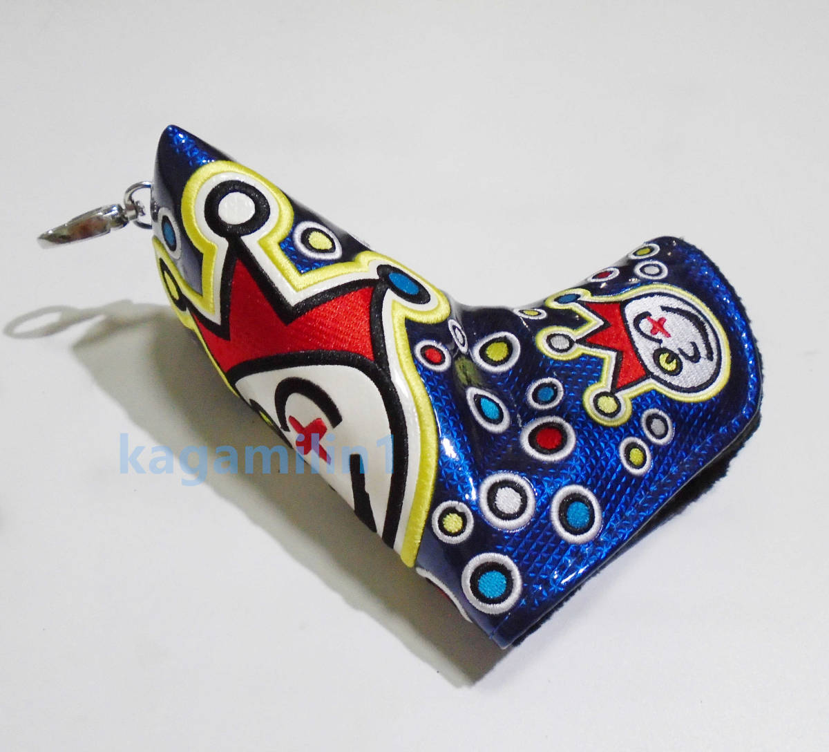 パターカバースコッティキャメロンツアーツアー支給 新作 磁石タイプ開閉 clown青拍卖