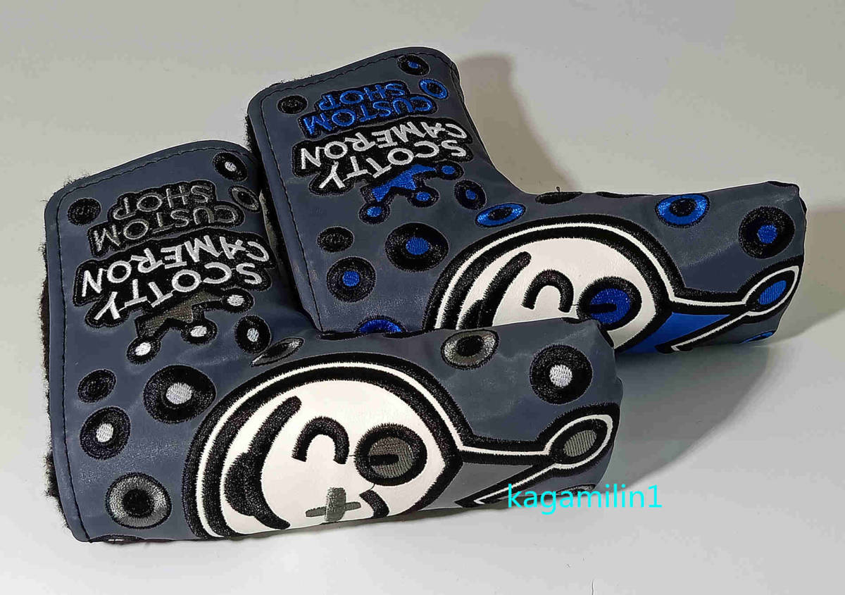 パターカバースコッティキャメロンツアーツアー支給 clown灰&青 2セット拍卖