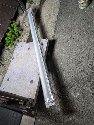 ロールスクリーン ホワイト 130cm ジャンク 現状品 10137802-45918拍卖