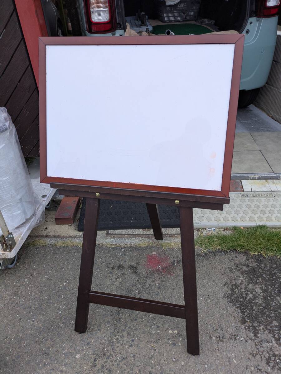 イ-ゼル付ホワイトボ-ド 63x47cm 101356058-45905拍卖