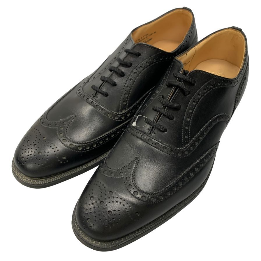 チャーチ レザーシューズ チェットウィンド サイズ7.5 メンズ ブラック Church's CHETWYND ビジネスシューズ 約26.0cm【LA】【中古】拍卖