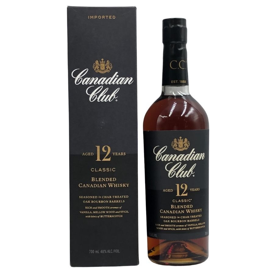 カナディアン クラブ クラシック 12年 700ml 40% CANADIAN CLUB CLASSIC 【U0】拍卖