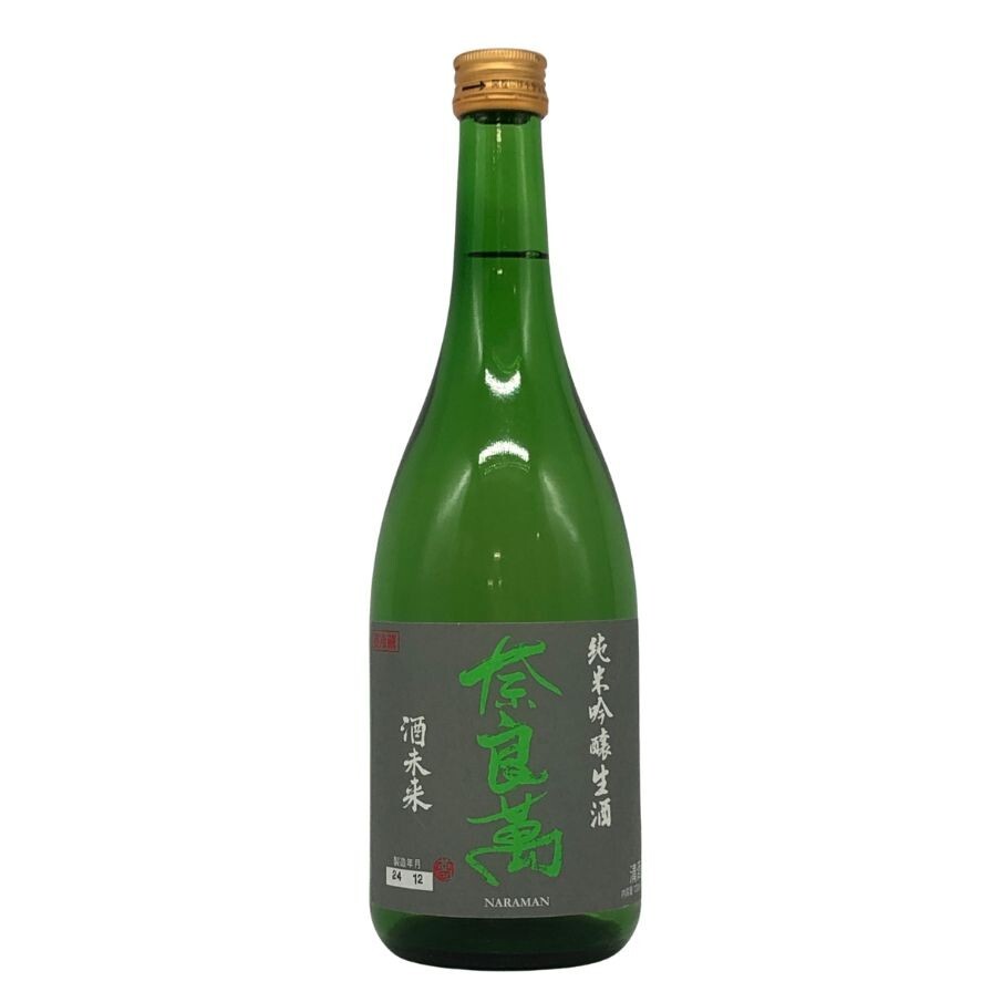 夢心酒造 奈良萬 酒未来 純米吟醸酒 2024年12月 16% 720ml 【F3】拍卖