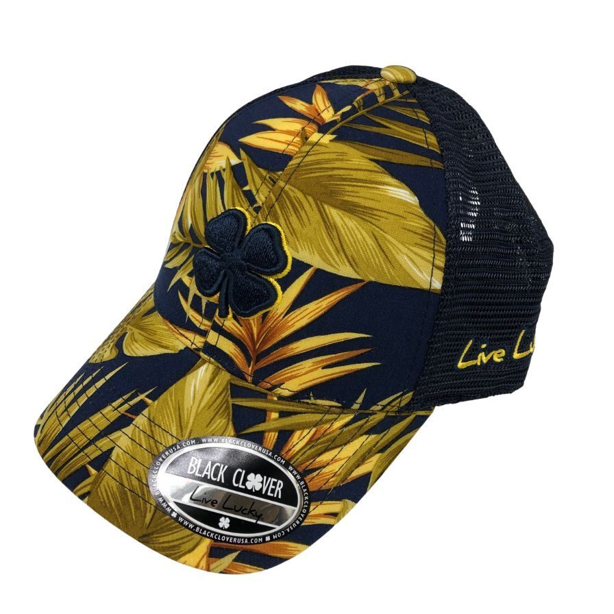 ゴルフキャップ ブラッククローバー・ホアカレイ ネイビー/イエロー フリーサイズ BLACK CLOVER HOAKALEI【AFI20】拍卖