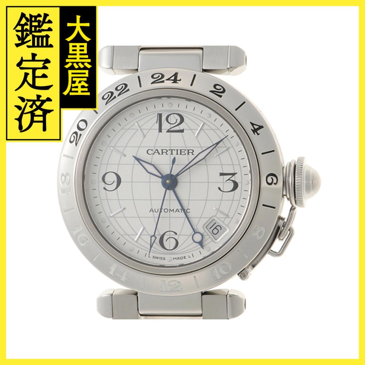 Cartier カルティエ パシャC メリディアン W31078M7 SS/SS 自動 シルバー 男女兼用/Unisex watches拍卖
