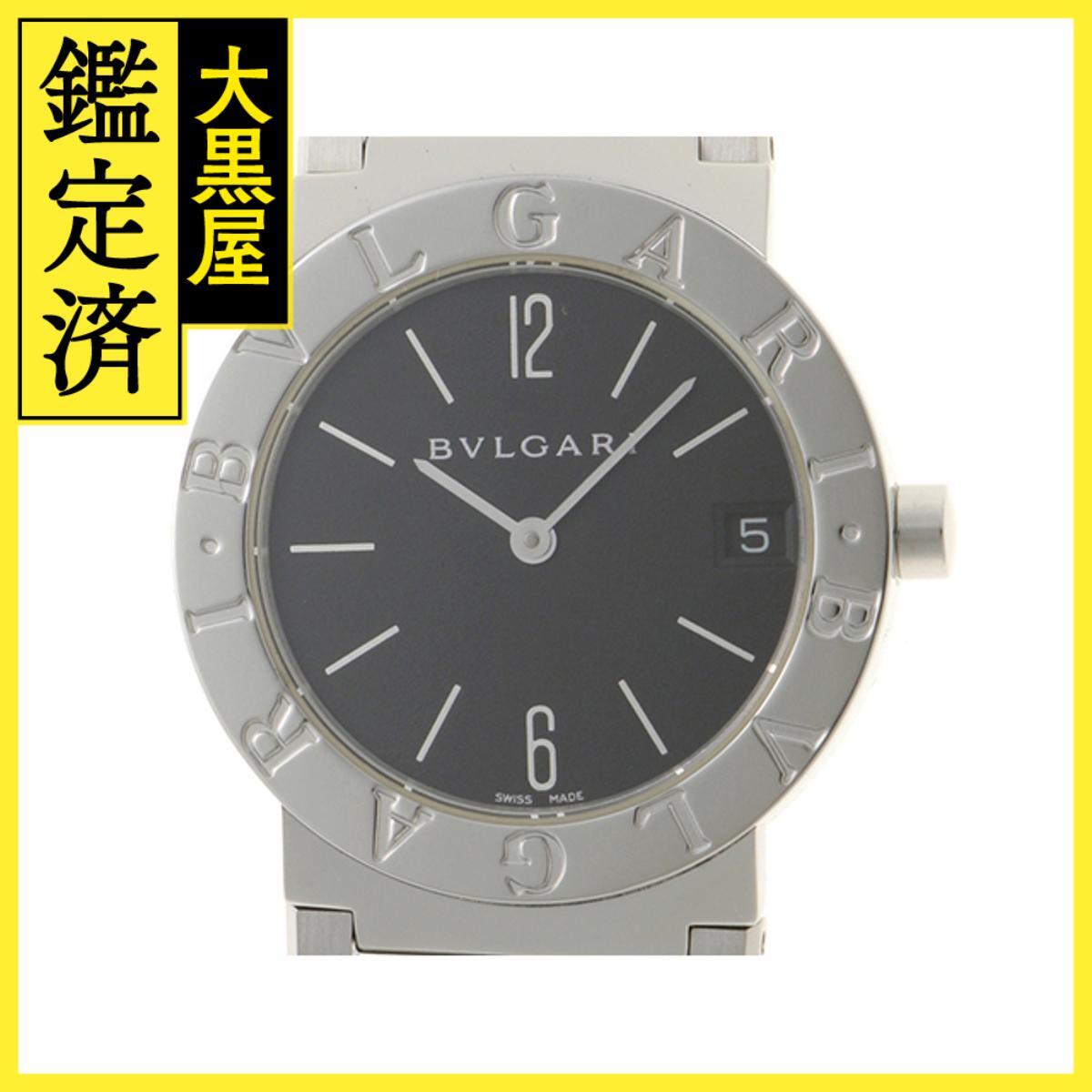 BVLGARI ブルガリ ブルガリ ブルガリ BB30SSD SS クォーツ ブラック 女性用/Ladies watches拍卖
