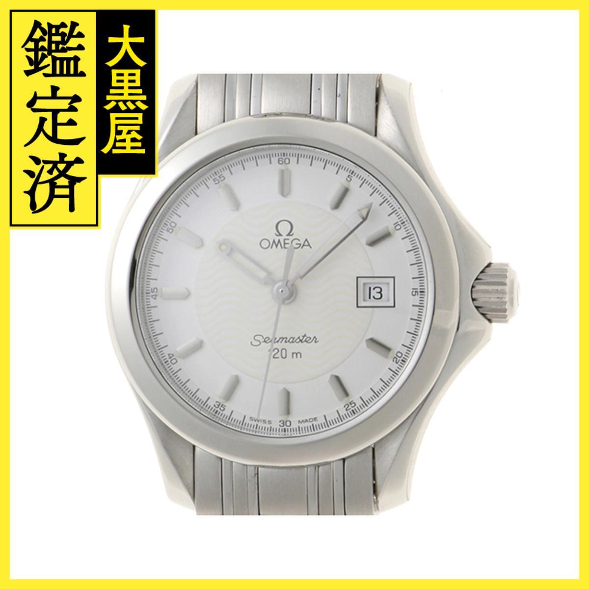 OMEGA オメガ シーマスター 2571.21 SS ホワイト 女性用/Ladies watches拍卖