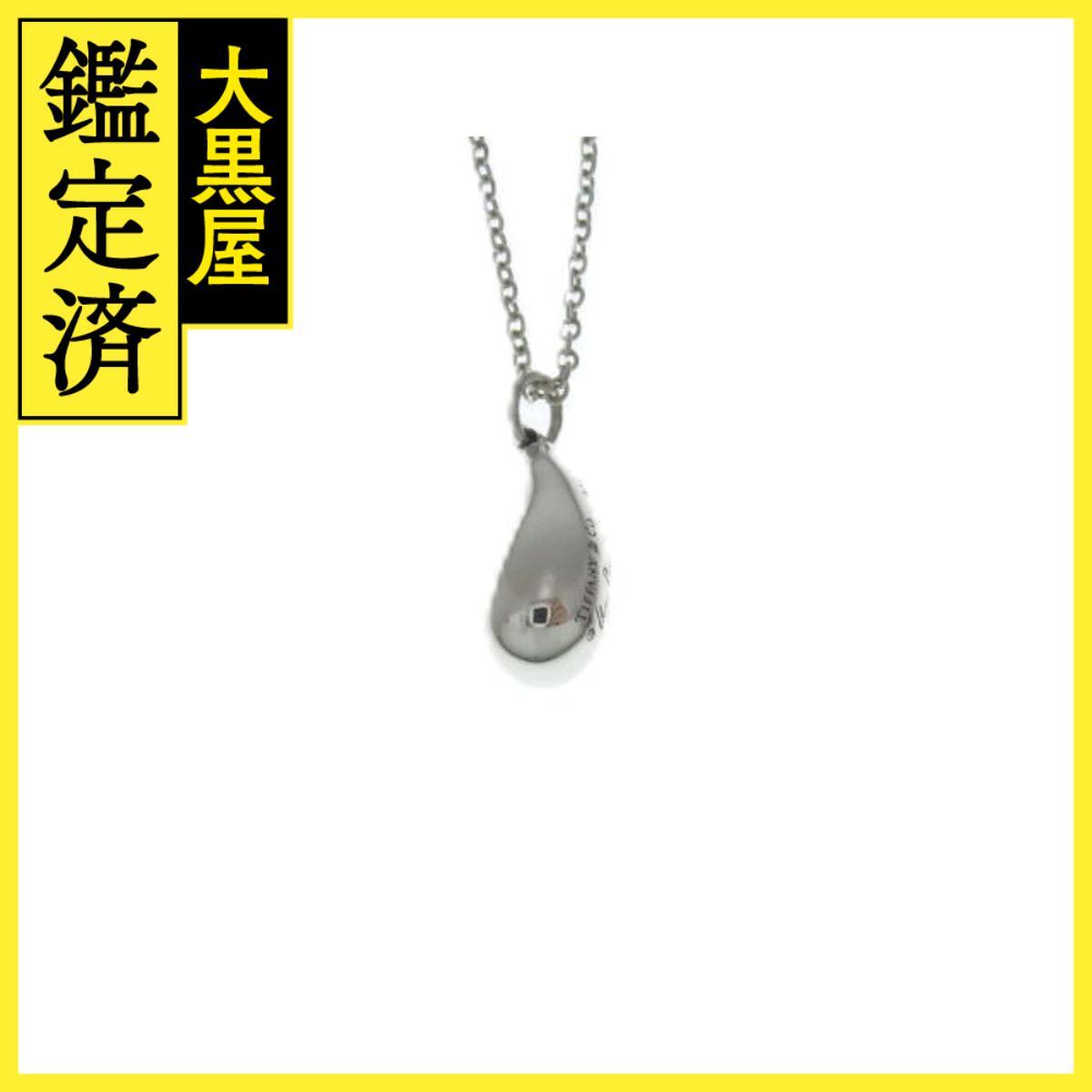 TIFFANY&CO ティファニー ティアドロップ ネックレス シルバー 約2.8g拍卖