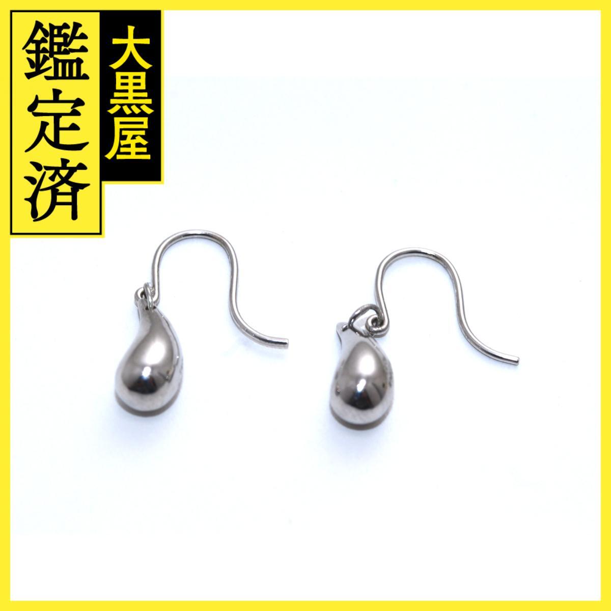 TIFFANY&CO ティファニー ティアドロップフックピアス/SV/3.8g拍卖
