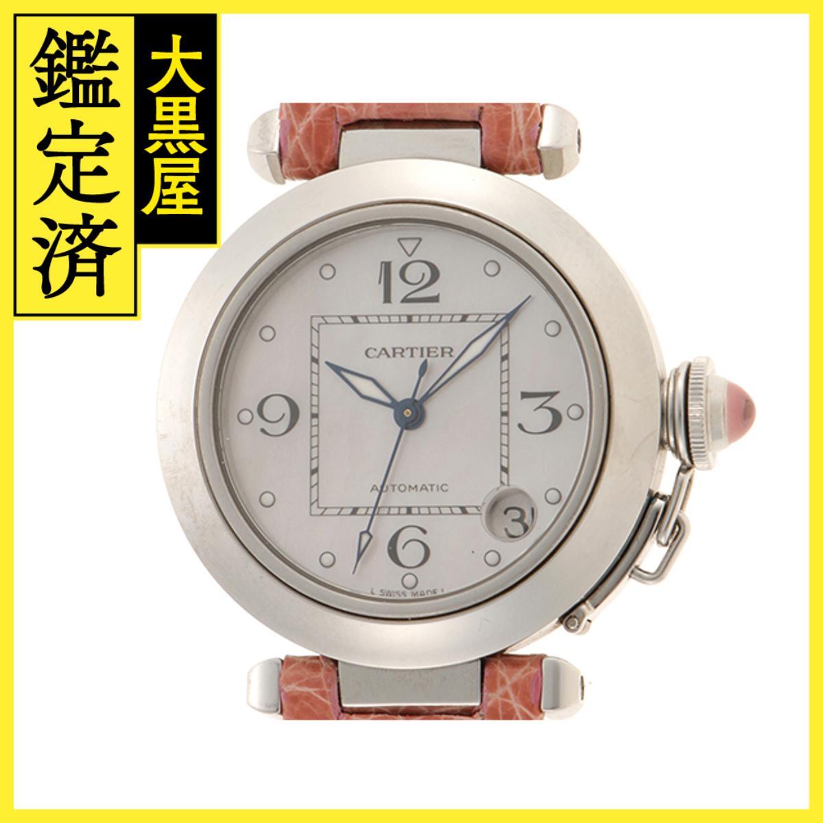 Cartier カルティエ パシャC W3106499 SS/カワ 自動 ピンクシェル 女性用/Ladies watches拍卖