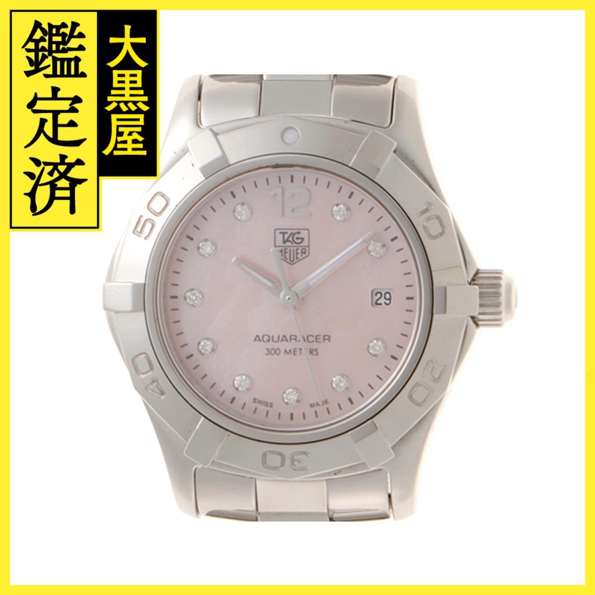 TAG HEUER タグ・ホイヤー アクアレーサー WAF141A.BA0824 SS ピンクシェル/10PD 女性用/Ladies watches拍卖