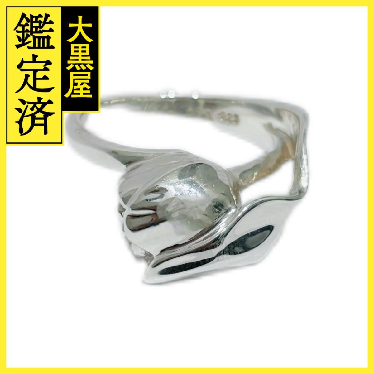 TIFFANY&CO ティファニー ジュエリー チューリップR リング 指輪 SV 約3.5g #8 2148103905629拍卖