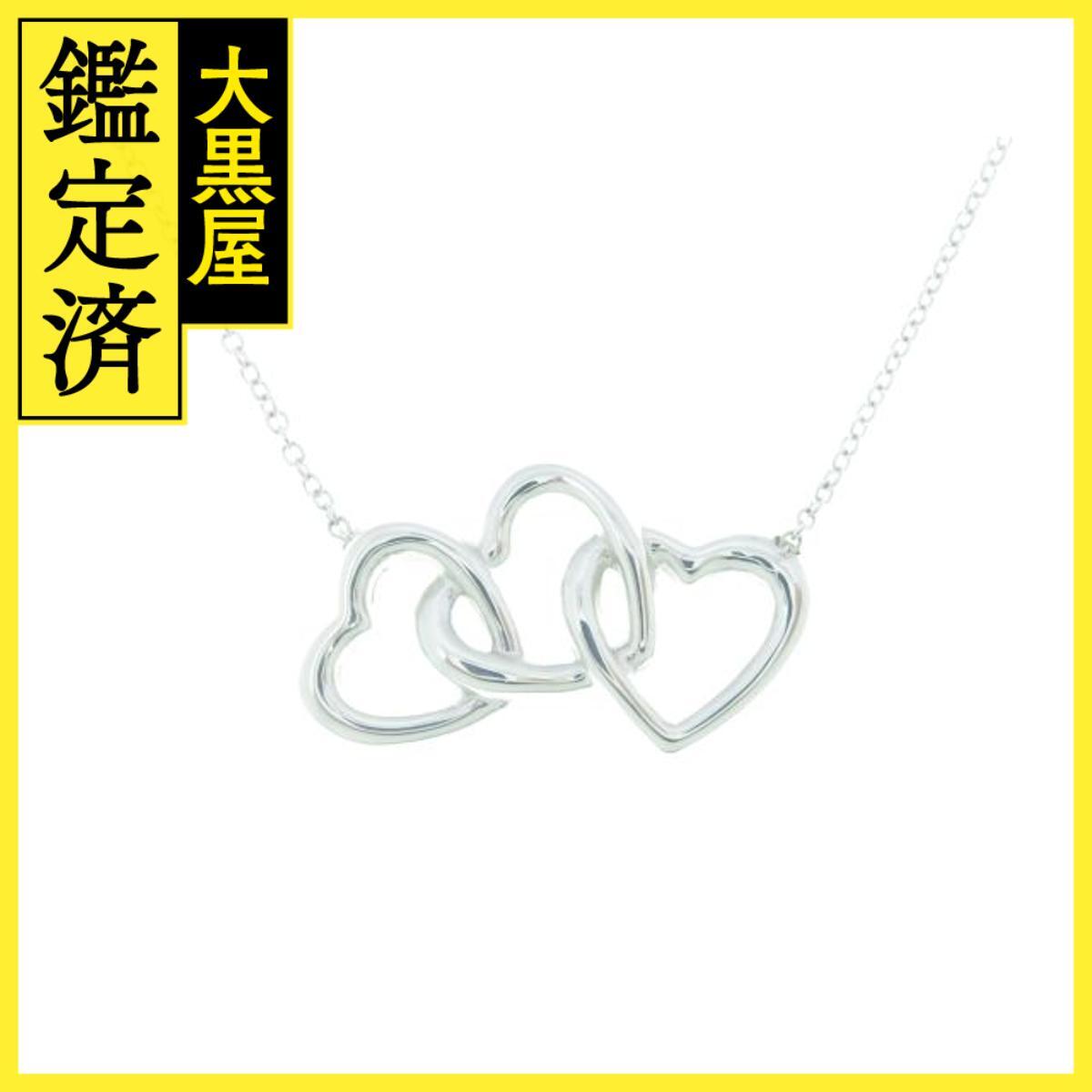 TIFFANY&CO ティファニー トリプルハートNC/SV/3.4g拍卖