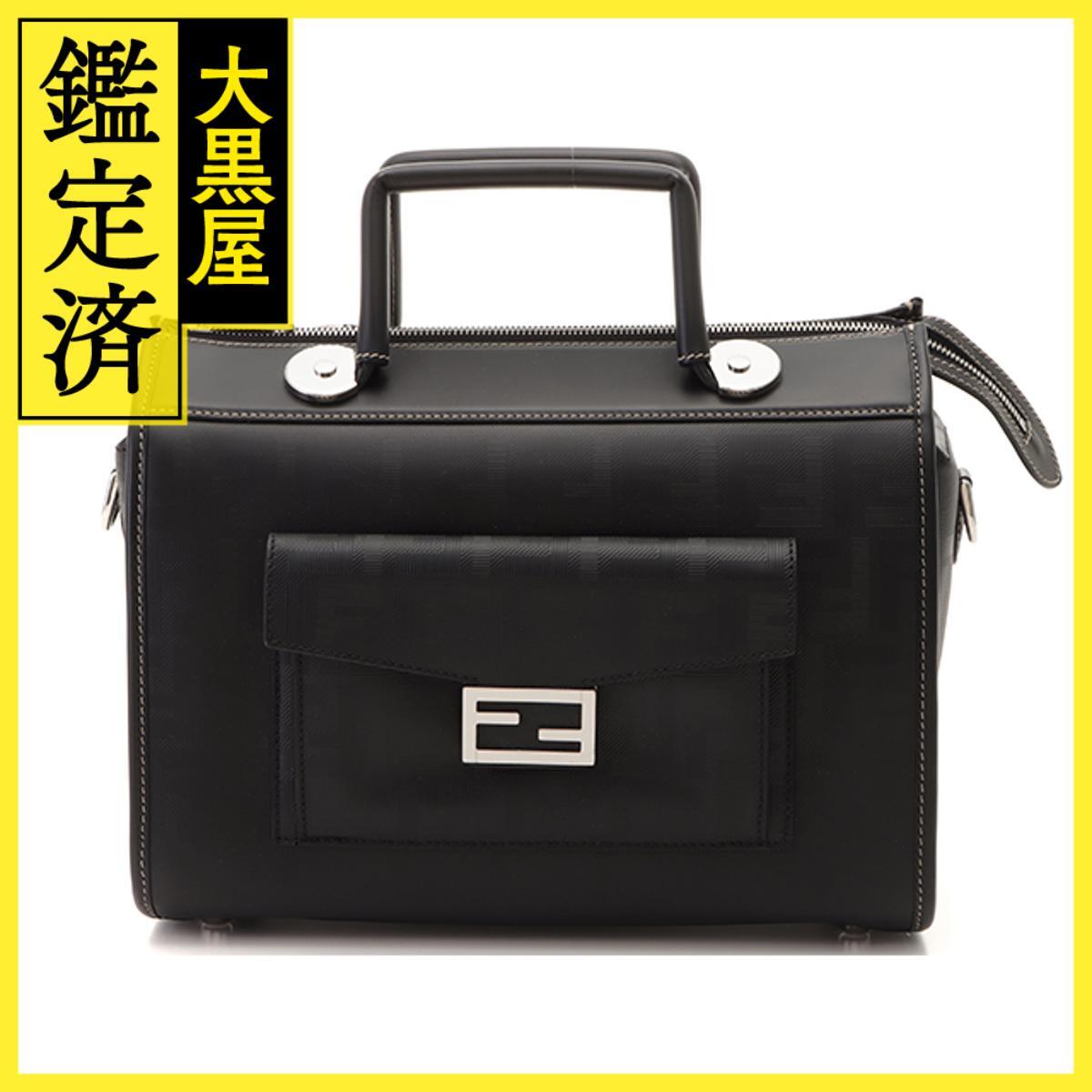 FENDI フェンディ ソフトトランク ブラック カーフ 7VA571拍卖
