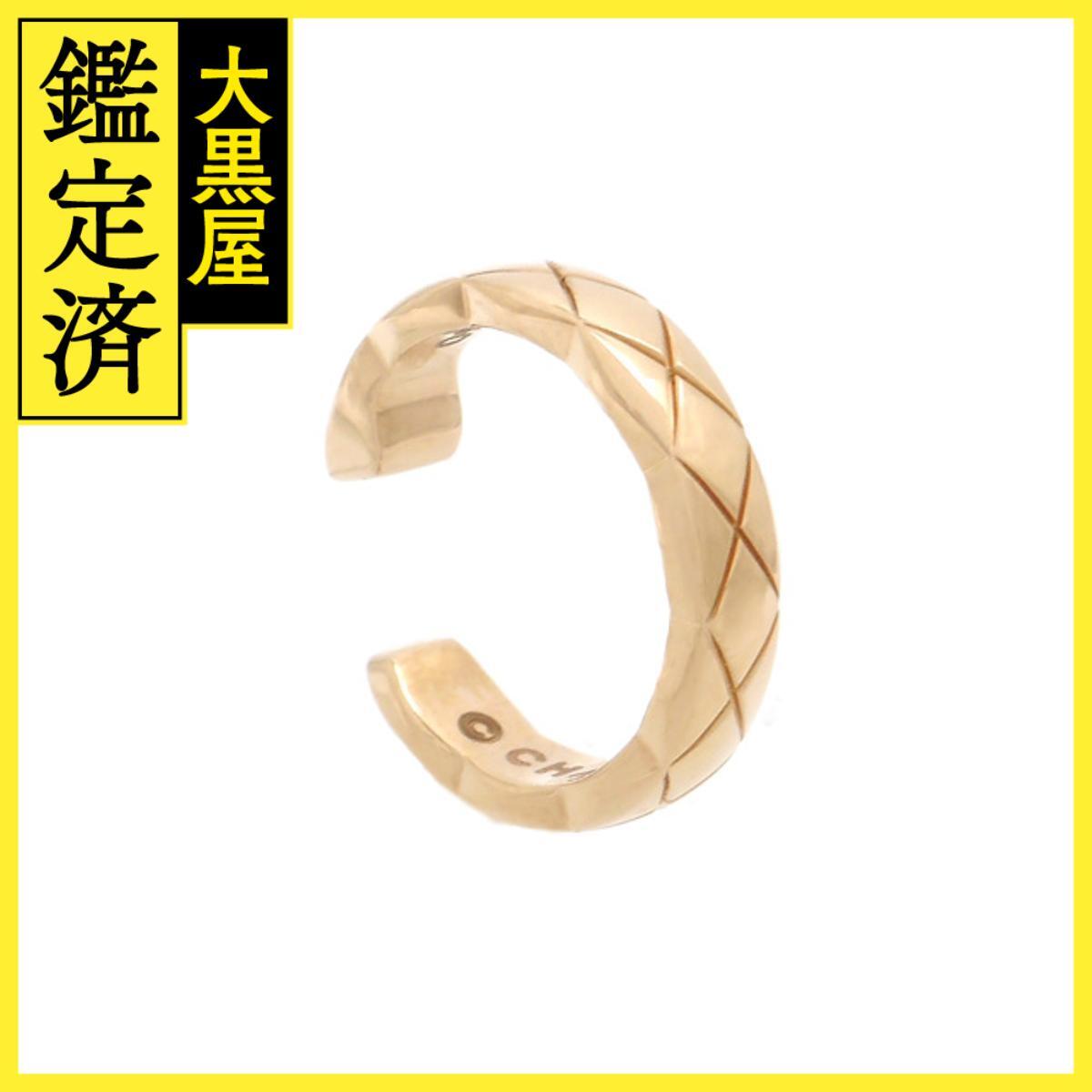 CHANEL シャネル ココ クラッシュ コレクション シングル イヤカフ PG ピンクゴールド 2.7g J12149拍卖