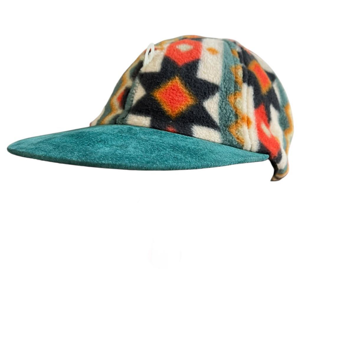 Ye1894cc タグ付き未使用 Merkly フリースキャップ キャップ 帽子 アウトドア グリーン系 メンズ レディース POLARTEC ポーラテック拍卖