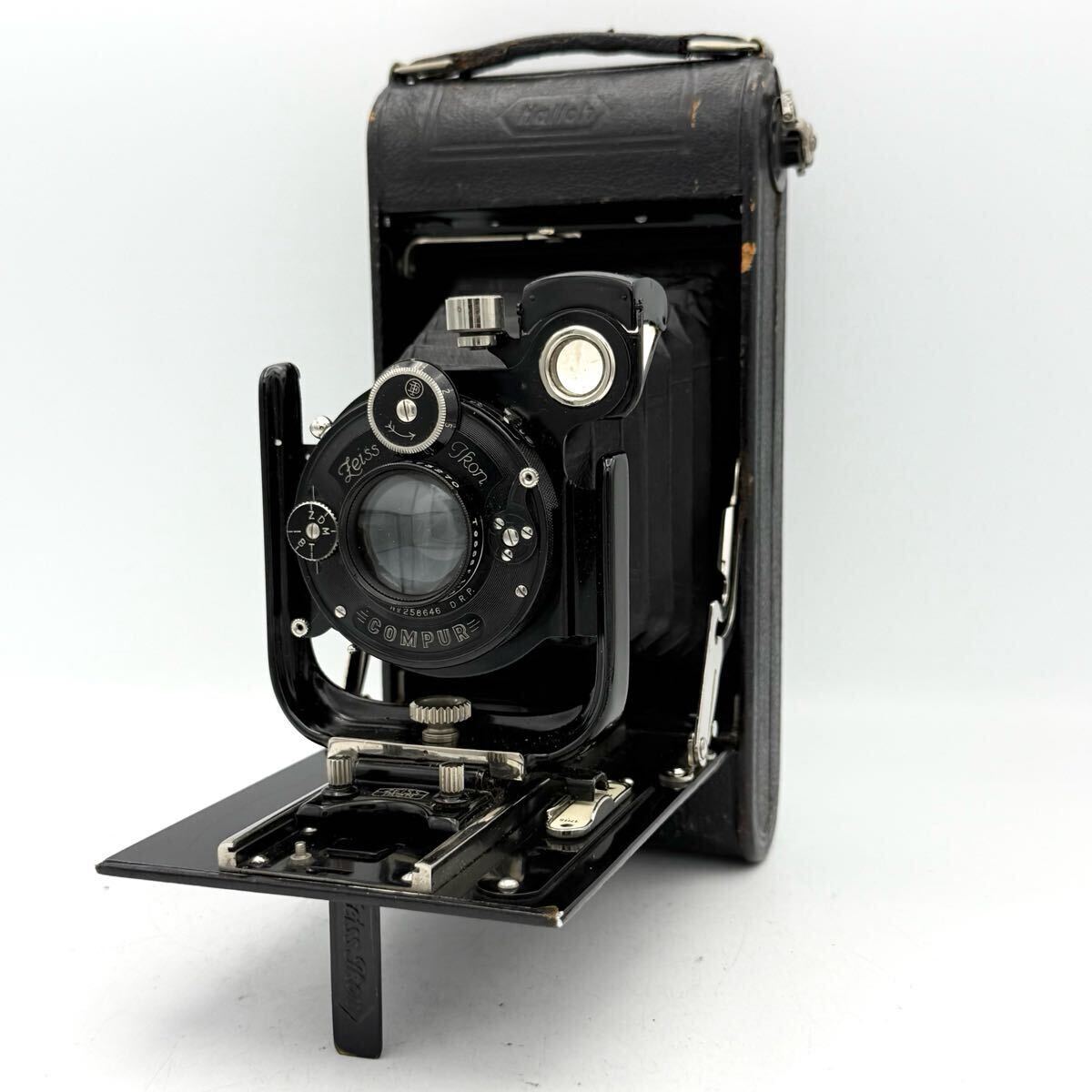 【1円スタート】Zeiss Ikon Halloh 505/1 Carl Zeiss Jena Tessar 12cm f4.5 蛇腹カメラ ジャンク拍卖