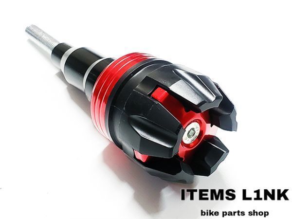 LK12-1RD マフラー サイレンサー スライダー ガード 赤 ジョグ 3KJ 3YK AY01 ジョグZ ジョグZR JogZR SA16j SA36J 汎用拍卖