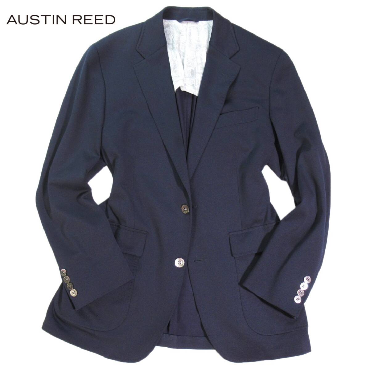 オースチンリード AUSTIN REED 2Bジャージー ジャケット M拍卖