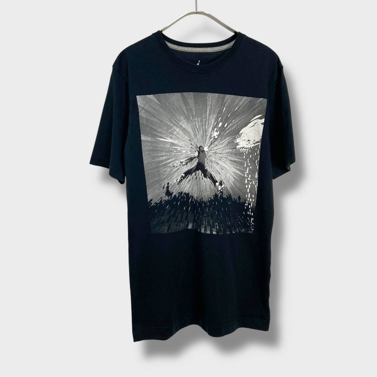 送料無料☆JORDAN☆NIKE☆ジャンプマンプリントTシャツ☆ジョーダン☆ナイキ☆半袖☆ブラック☆M☆I25M拍卖