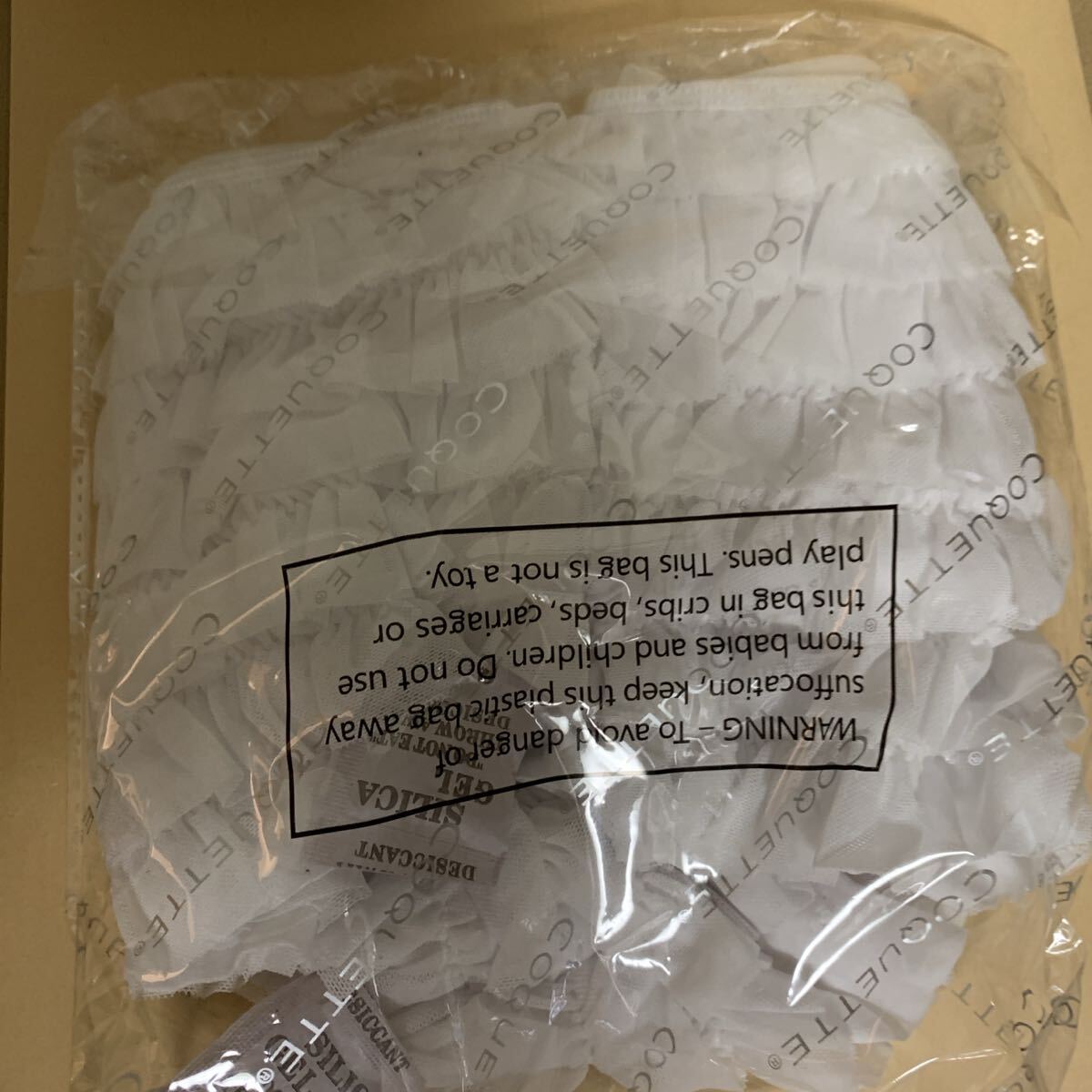 フリル&バックリボン付き キュートなフリフリショーツ ホワイト拍卖