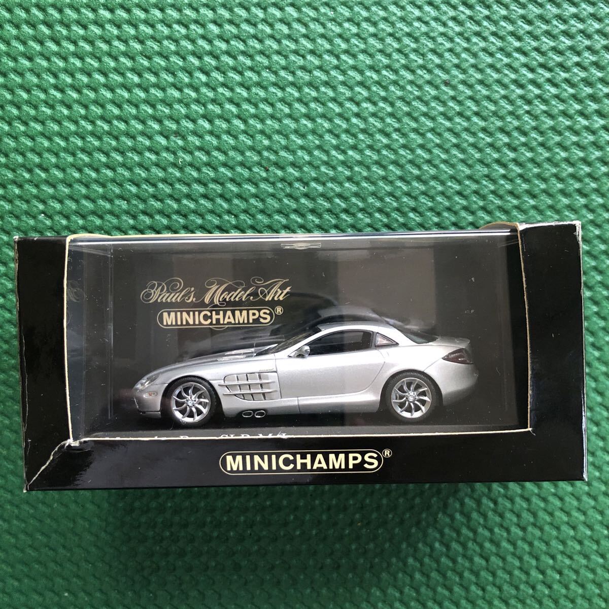 MINICHAMPS Mercedes Benz SLR Mclaren 2003 Silver 1/43 ミニチャンプス拍卖