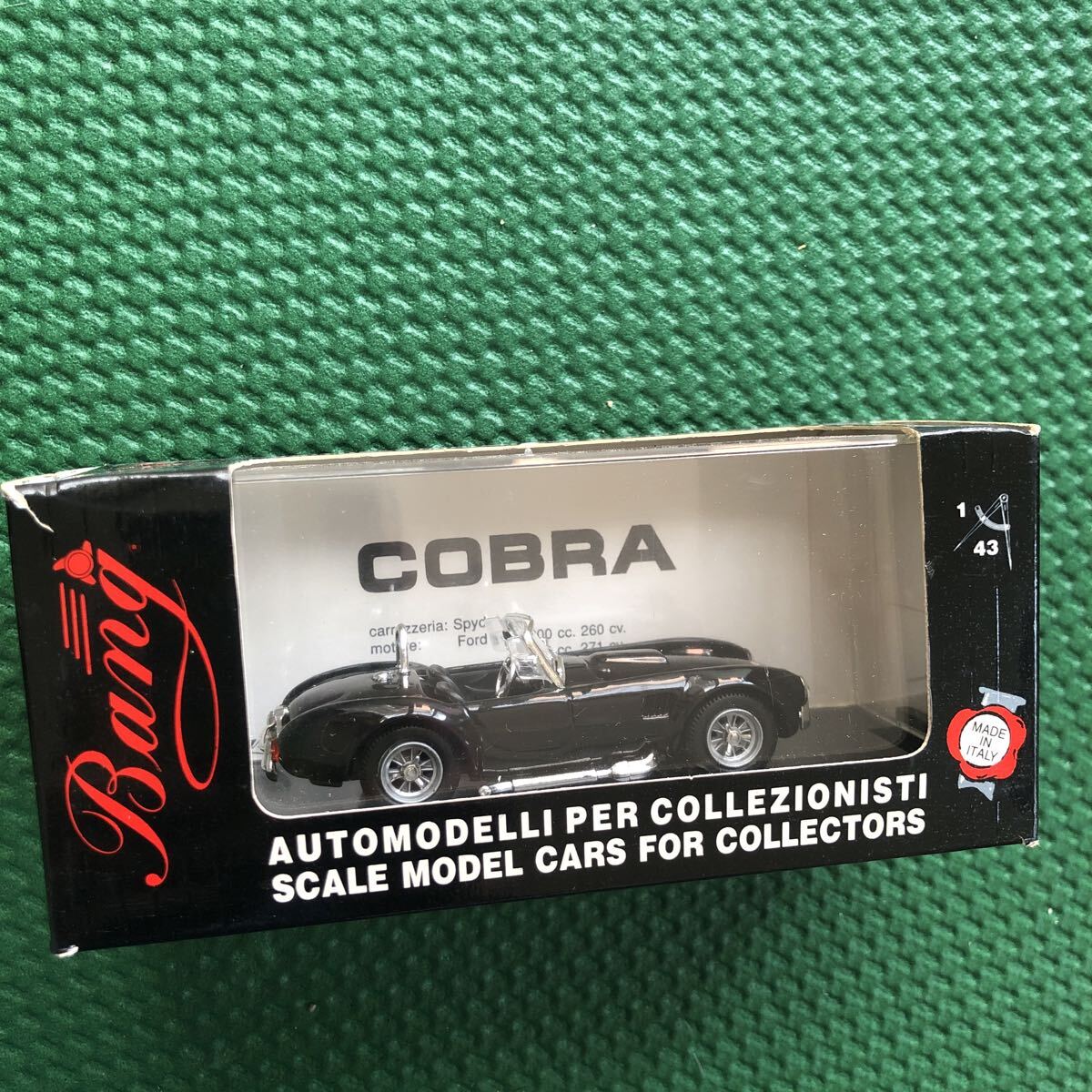 Bang COBRA STRADALE LEGA BLACK 1/43拍卖