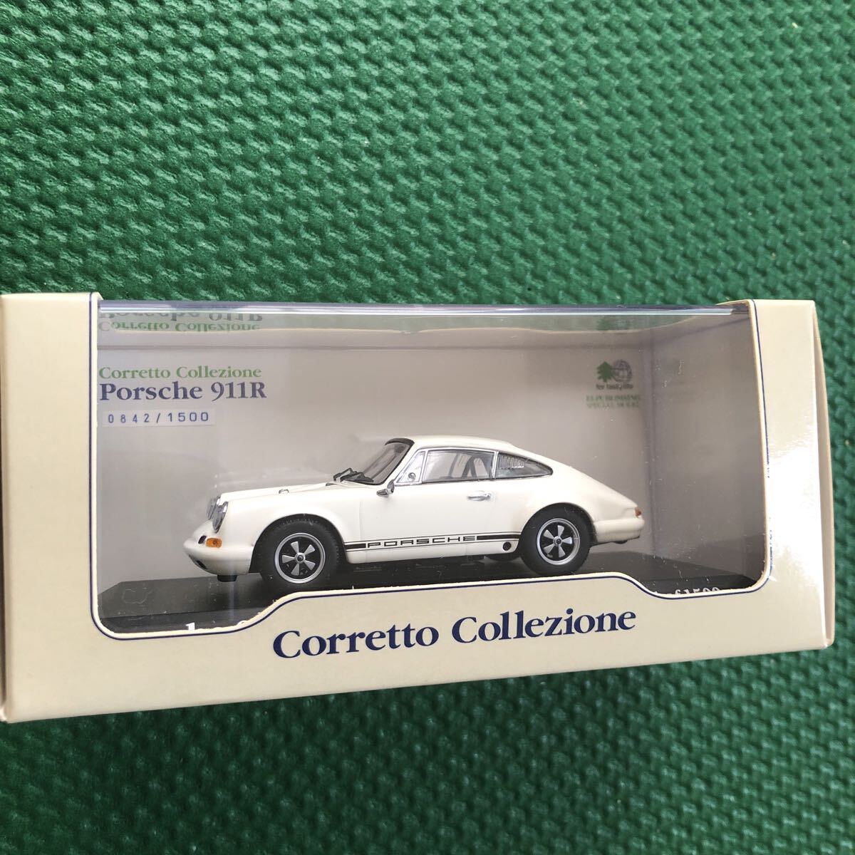 枻出版社 Porsche911R WHITE 1/43 Corretto Collezione拍卖