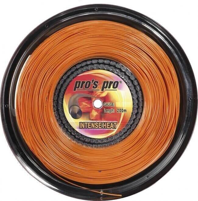 ラスト1点★pro's pro INTENSE HEAT(オレンジ) 1.30mm 200m テニスガット拍卖