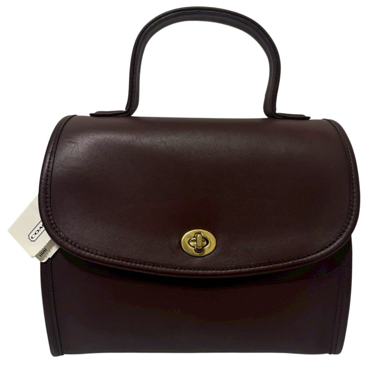 COACH コーチ 9977 ハンドバッグ ブラウン レザー オールドコーチ USA製拍卖
