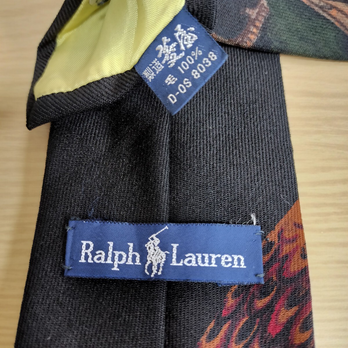 ラルフローレン(Ralph Lauren)デカ鳥模様ネクタイ拍卖