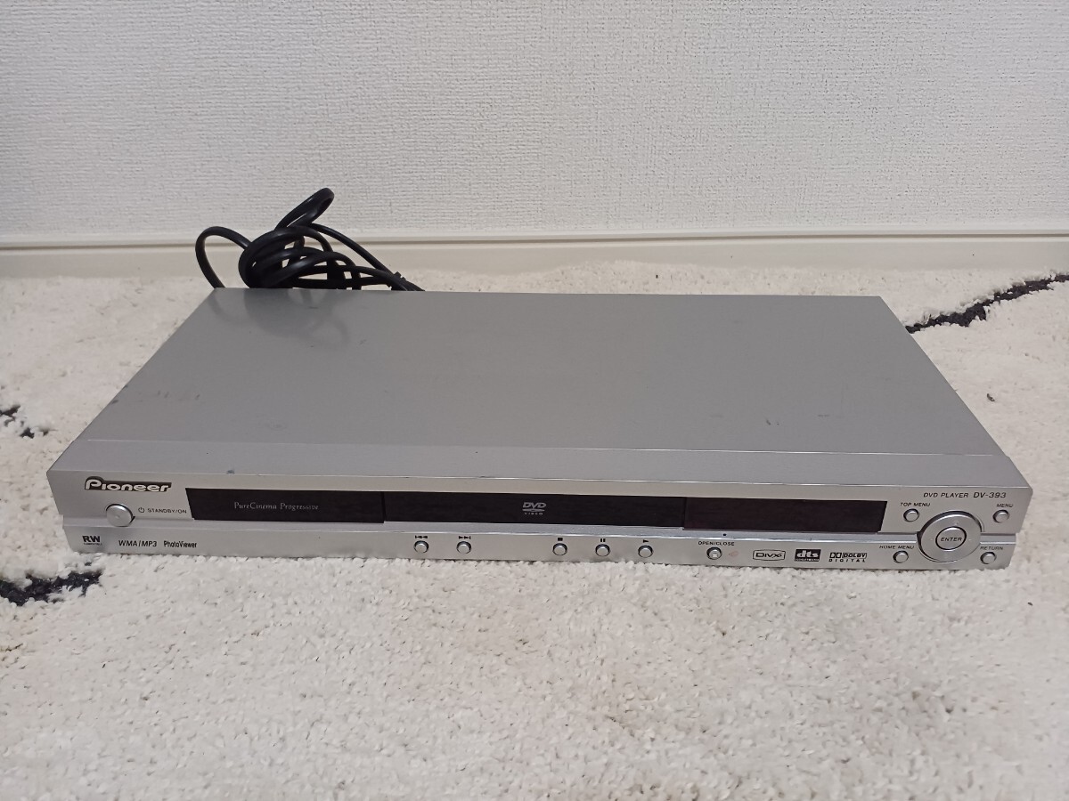 Pioneer製のDVDプレーヤー DV-393拍卖