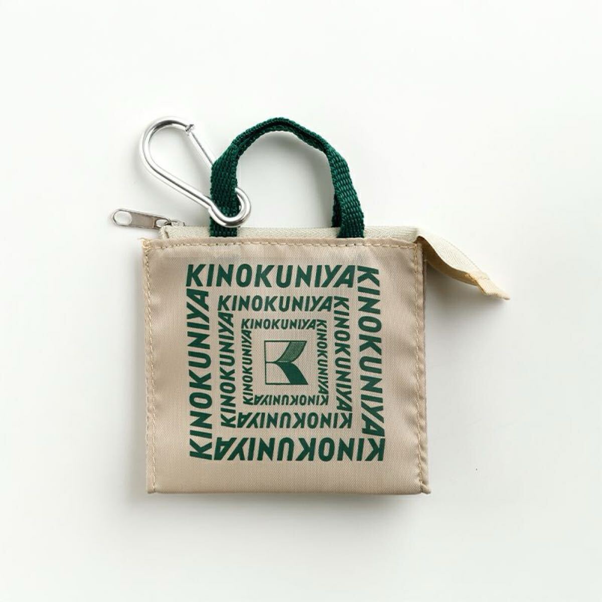 【新品】紀ノ国屋 ミニミニバッグ ベージュ ポーチ拍卖