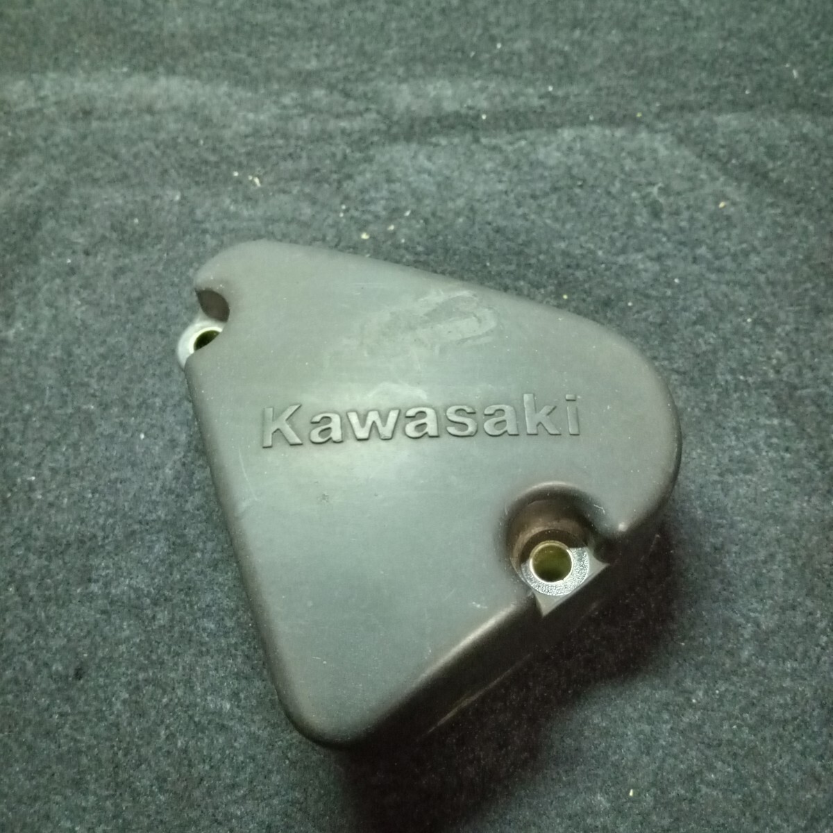 カワサキ・AR50★純正オイルポンプカバー キズ有・割れ無し拍卖