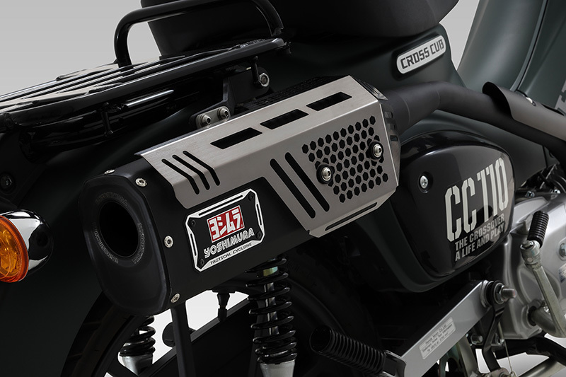 ヨシムラ 機械曲Tacticalサイクロン 政府認証 110A-46E-C4510 JA45 JA60 クロスカブ用 拍卖