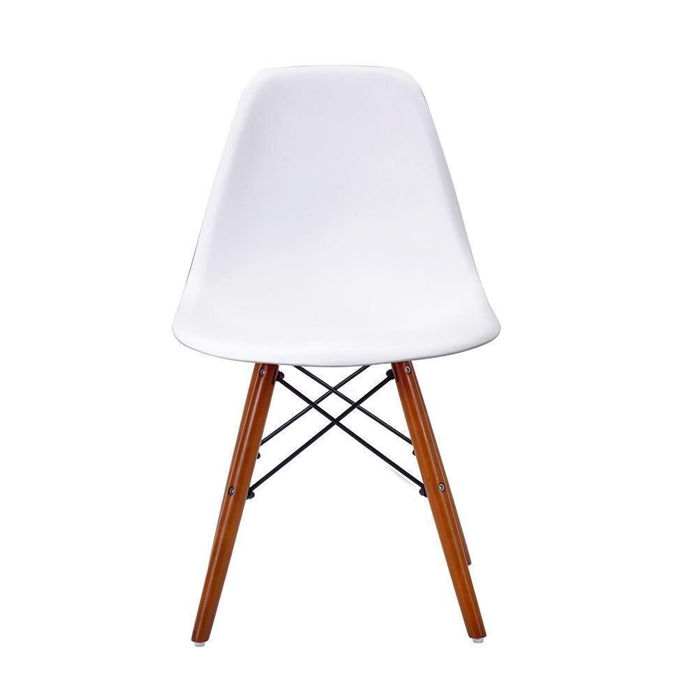 【ホワイト座面&ブラウン脚】リプロダクトダイニングチェアダイニングチェア木脚椅 401284拍卖