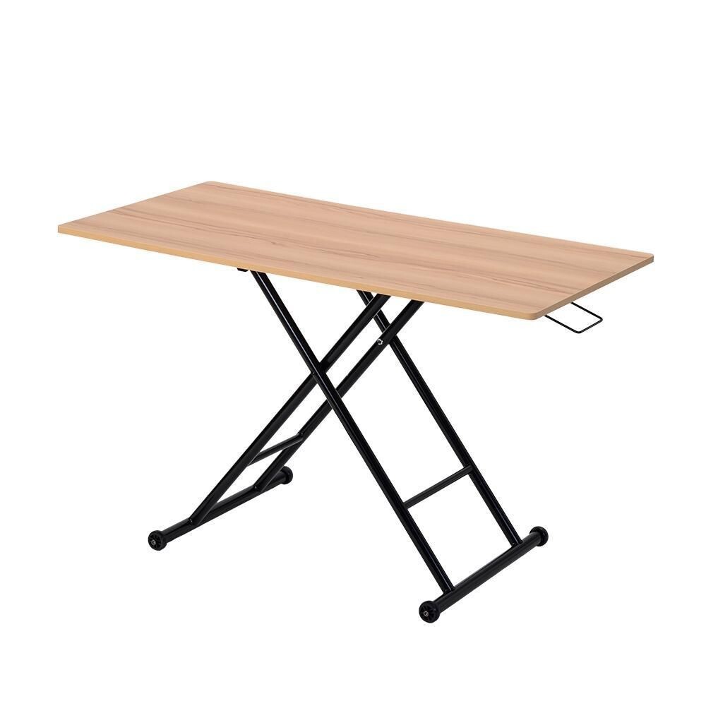 テーブル ガス圧昇降式テーブル ローテーブル キャスター付き 折りたたみ 667876拍卖