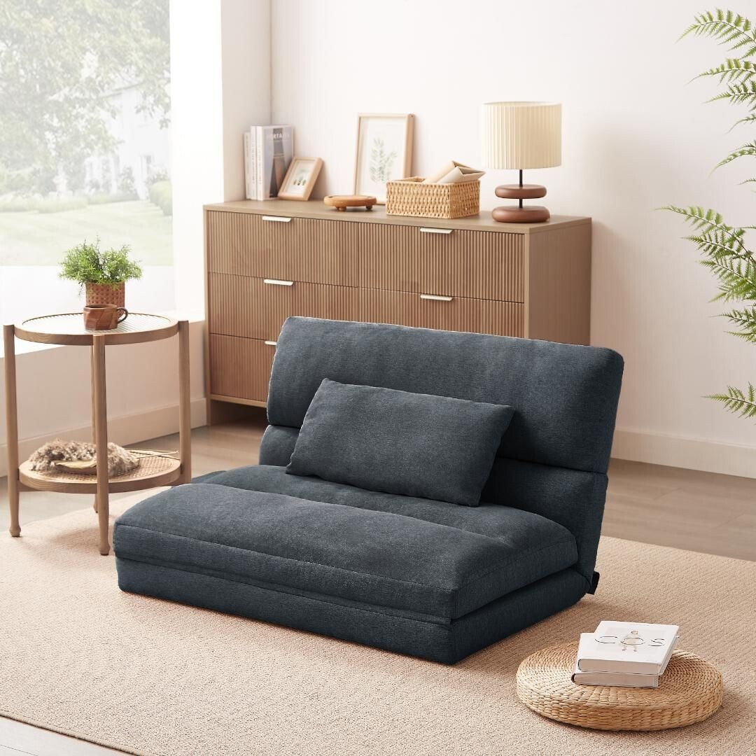 折りたたみ ソファベッド 座椅子 幅103cm 2人掛け ソファ リクライニング 778704拍卖