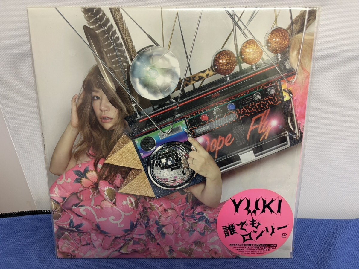 551☆YUKI ☆FLY【誰でもロンリー】完全生産限定盤 CD /LPサイズジャケット使用拍卖