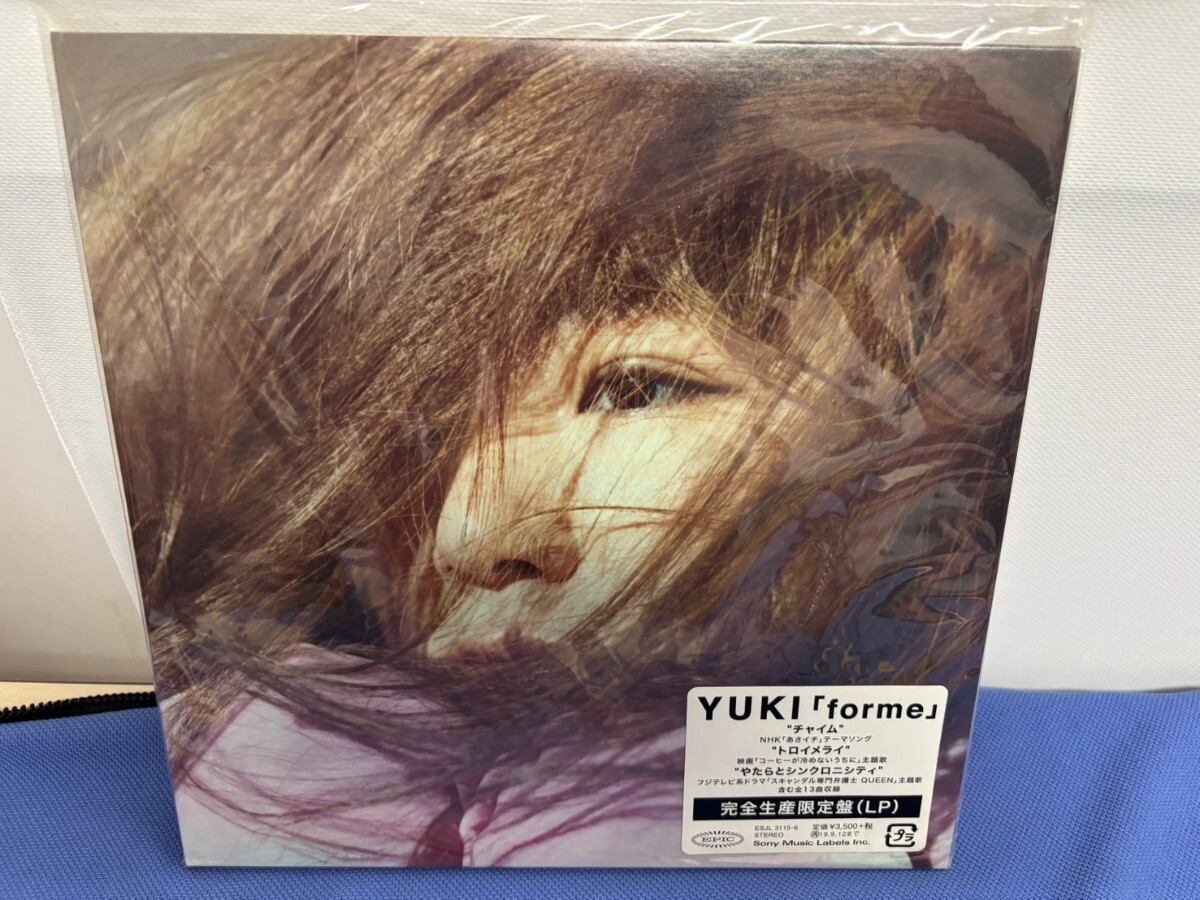 552☆YUKI【forme】完全生産限定盤(LP)レコード拍卖