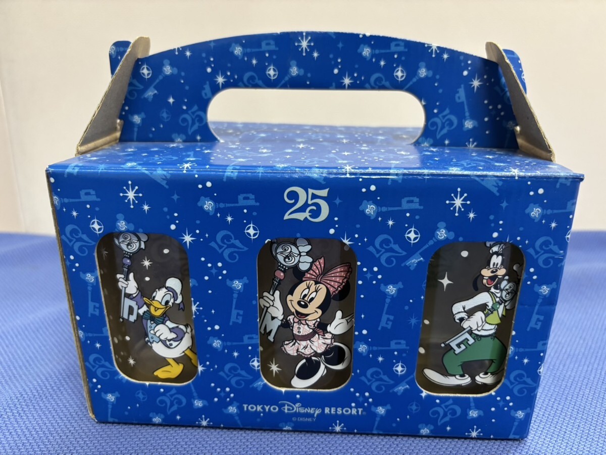 559☆東京ディズニーリゾート25周年/タンブラーセット/6個入/未使用品拍卖