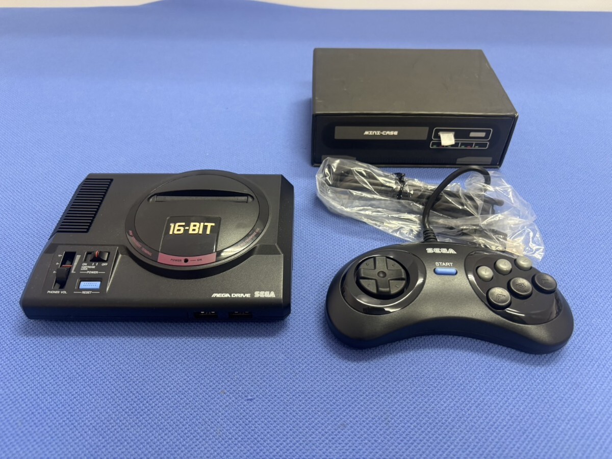 412☆ SEGA メガドライブミニ/ 16-BIT/本体中古/コントローラージ 未使用品拍卖