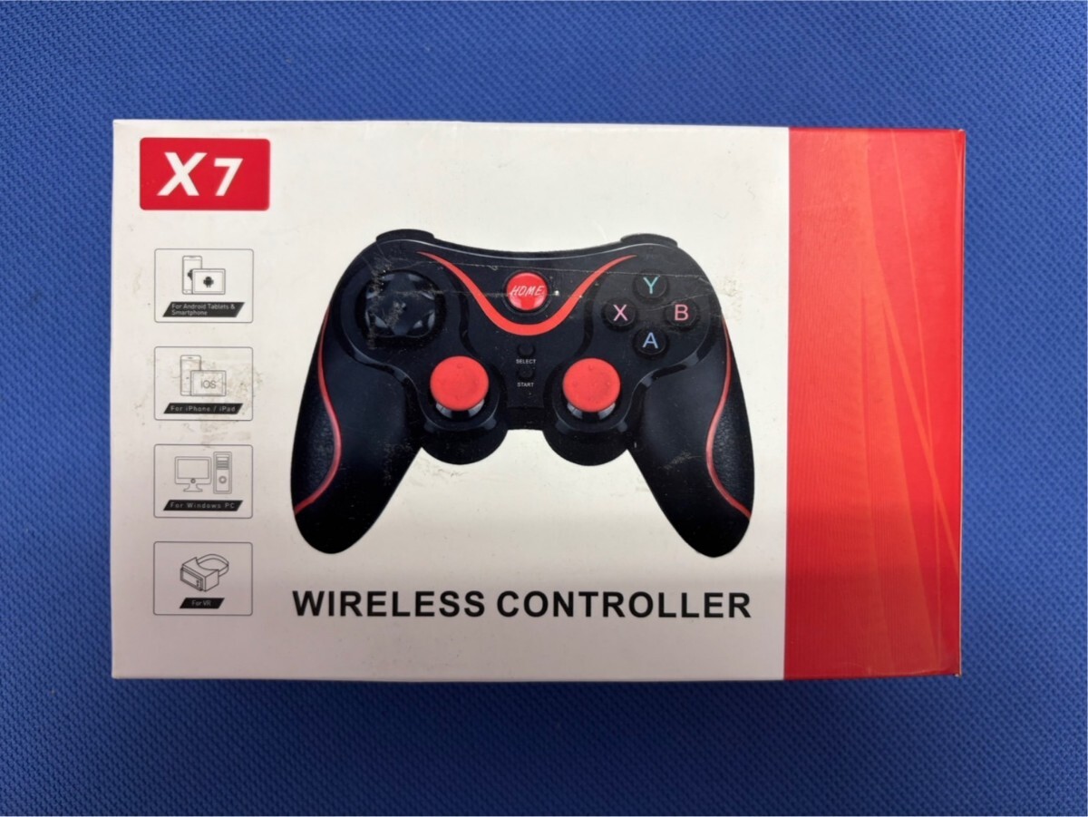 503☆X7 ワイヤレスコントローラー ゲームコントローラー/ コントローラーのみ拍卖