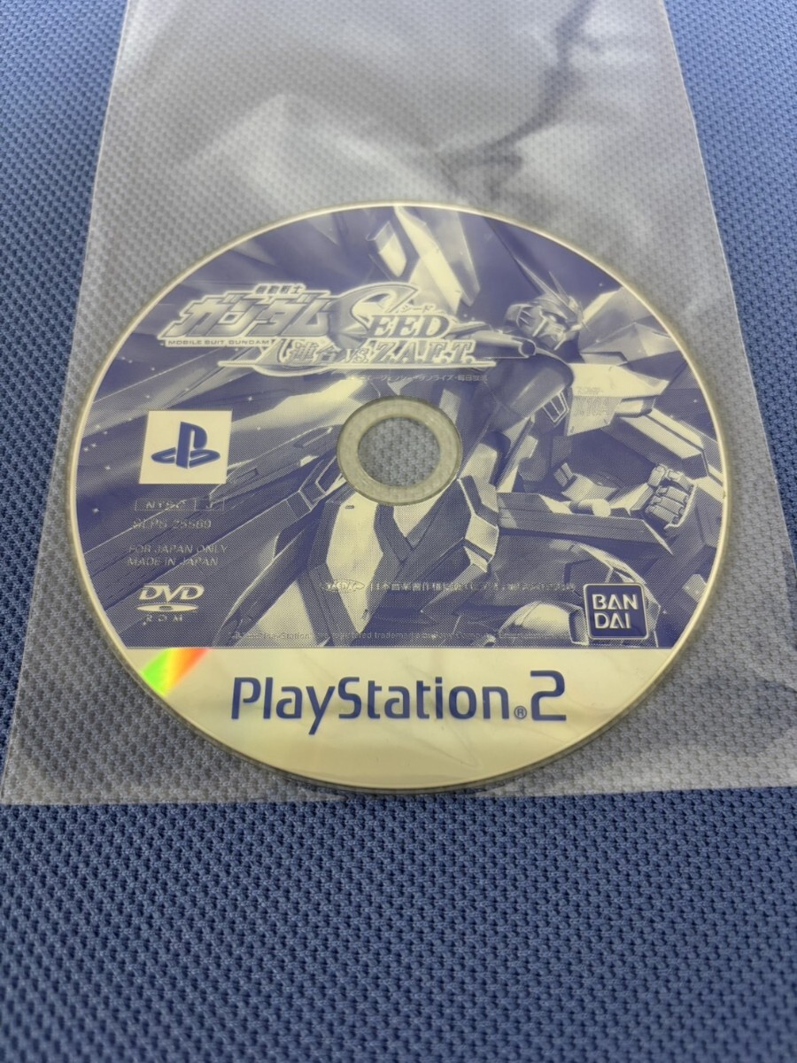 674☆ PS2『機動戦士ガンダムSEED 連合vs.Z.A.F.T.』 ディスクのみ/プレステ2/中古拍卖
