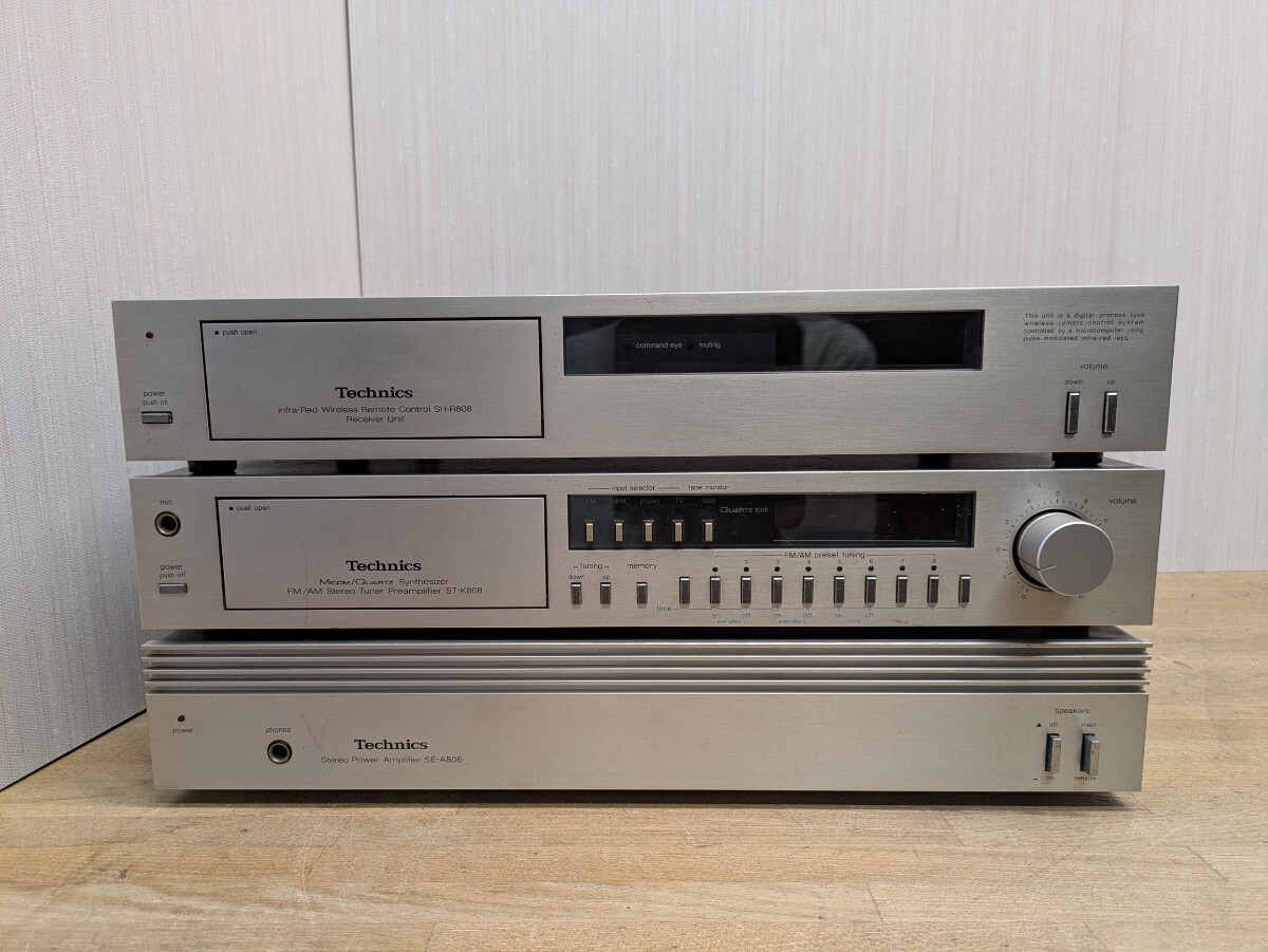 SE-A806、SH-R808、ST-K808音出し可ジャンク現状品拍卖