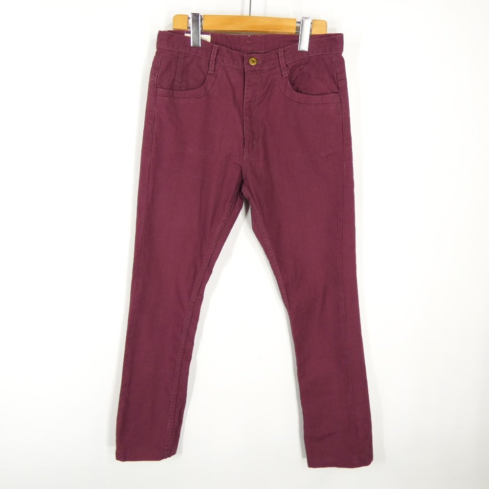 NANO universe ナノユニバース カラーパンツ Size 36 #36059 アメカジ カジュアル きれいめ拍卖