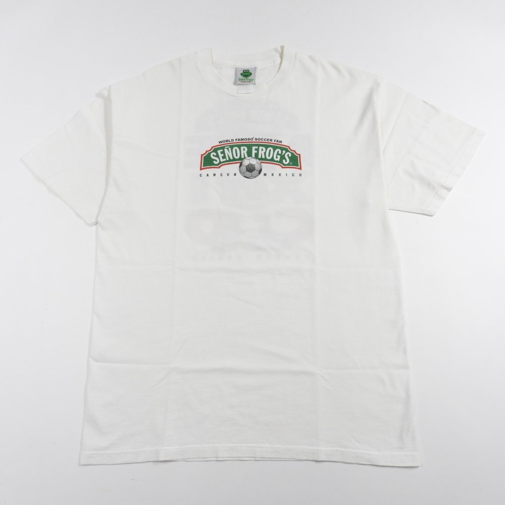 SENOR FROG’S セニョー ルフロッグス 半袖Tシャツ #912112 メキシコ サッカー プリント アメカジ カジュアル グッズ拍卖