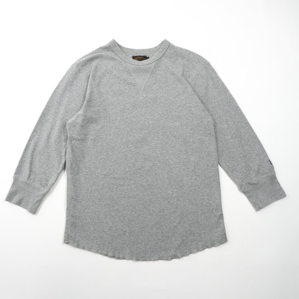 BILLVAN ビルバン スパンフライス 七分袖 カットソー グレー Size L #36297 アメカジ カジュアル Tee拍卖