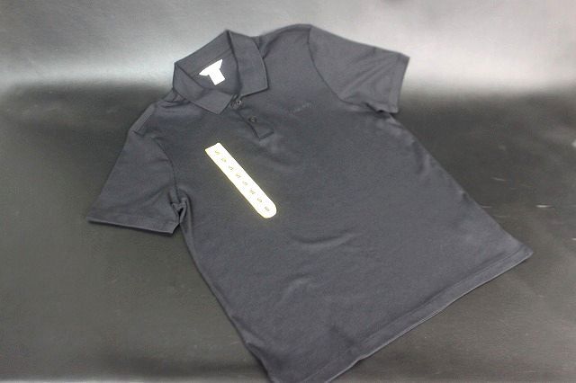 新品 Calvin Klein カルバンクライン メンズ 半袖 ポロシャツ ブラック サイズS 64324★送料360円拍卖